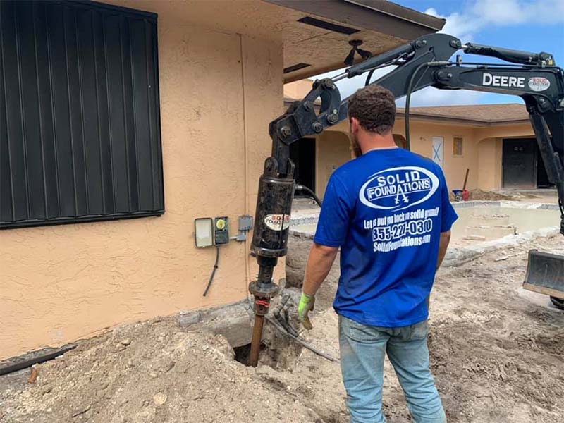 Concrete Slab Foundation Repair in Hialeah, FL